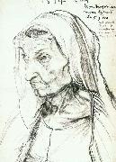 Albrecht Durer, Portrait of the Artist's Mother